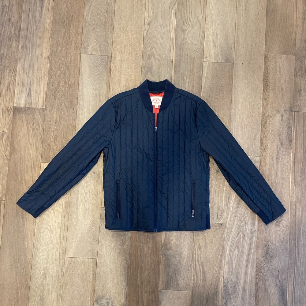 Brooks Brothers Down Polyester Bomber Jacket